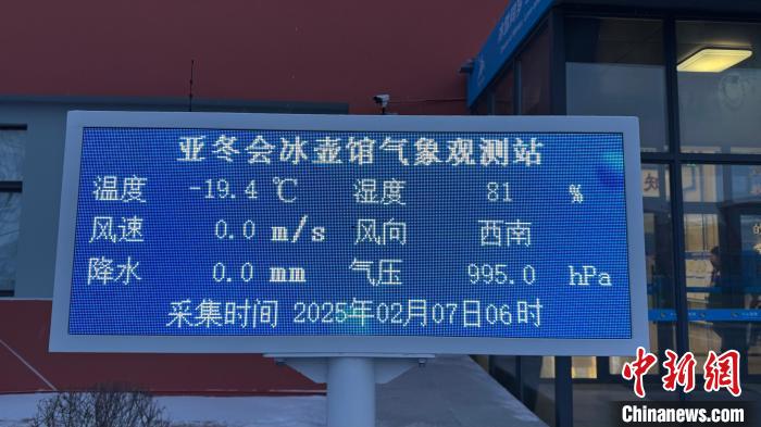 揭秘亚冬会赛事背后的气象保障：山地观测、场