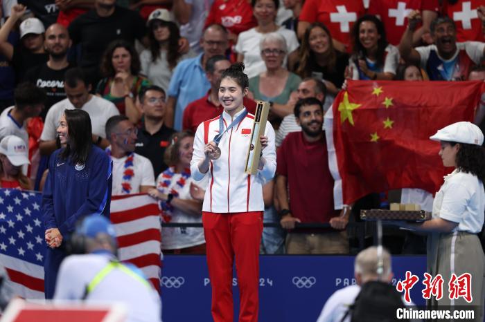 张雨霏巴黎奥运女子100米蝶泳摘铜 亚洲纪录难破